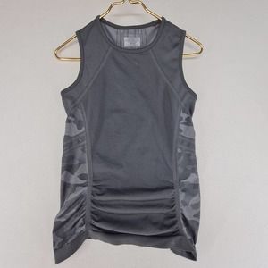 Athleta Workout Tank Top Gray Camo Small